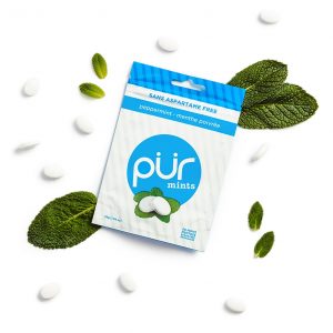 Pur Aspartame Free Peppermint Mints 22g